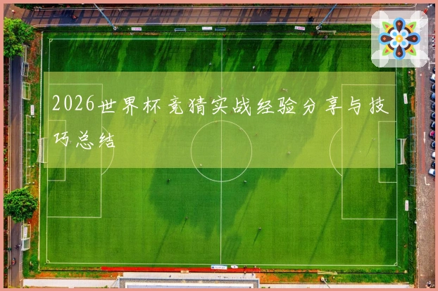 2026世界杯竞猜实战经验分享与技巧总结
